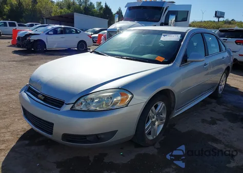 2011 Chevrolet Impala Lt from USA, damaged, VIN 2G1WG5EK8B1265665